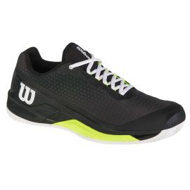 lacitesport.com - Wilson Rush Pro 4.0 Clay Chaussures de tennis Homme, Couleur: Noir, Taille: 43 1/3
