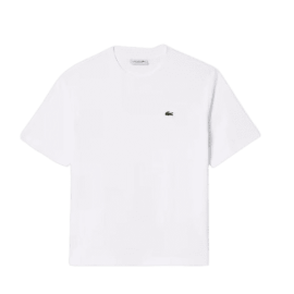 lacitesport.com - Lacoste Relaxed Fit T-shirt Femme, Couleur: Blanc, Taille: 34