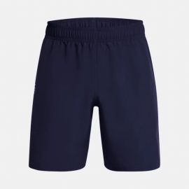 lacitesport.com - Under Armour UA Woven Wordmark Short Homme, Couleur: Bleu Marine, Taille: M