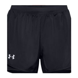 lacitesport.com - Under Armour Fly-By 2.0 2-in-1 Short Femme, Couleur: Noir, Taille: XS