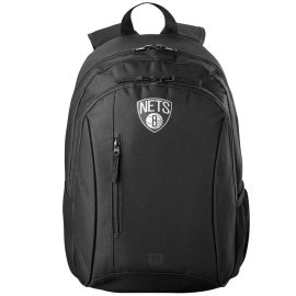 lacitesport.com - Wilson NBA Team Brooklyn Nets Backpack Sac à dos, Couleur: Noir