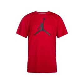 lacitesport.com - Jordan Jumpman Logo Dri-Fit T-shirt Enfant, Couleur: Rouge, Taille: M (enfant)