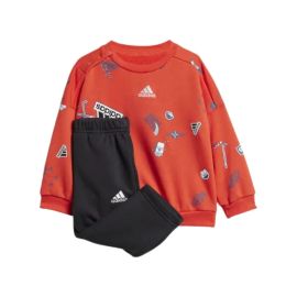 lacitesport.com - Adidas Bluv ensemble survêtement Enfant, Couleur: Rouge, Taille: 18/24 mois
