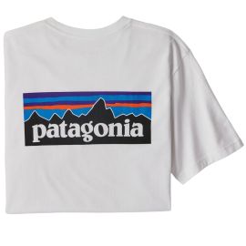 lacitesport.com - Patagonia P-6 Logo Responsable T-shirt Homme, Couleur: Blanc, Taille: L