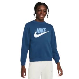 lacitesport.com - Nike Club Fleece Sweat Enfant, Couleur: Bleu, Taille: L (enfant)