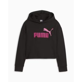 lacitesport.com - Puma ESS+2Col Sweat à capuche Enfant, Couleur: Noir, Taille: 6 ans (EU116)