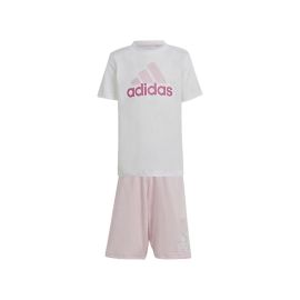 lacitesport.com - Adidas Imprimé Logo Ensemble Enfant, Couleur: Rose, Taille: 4/5 ans