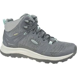 lacitesport.com - Keen W Terradora II Mid Waterproof Chaussures de randonnée Femme, Couleur: Gris, Taille: 38