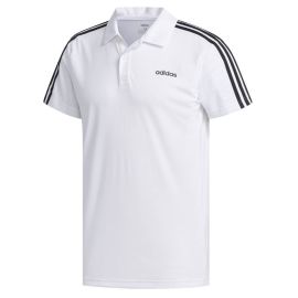 lacitesport.com - Adidas Designed 2 Move 3Stripes Polo Homme, Couleur: Blanc, Taille: M