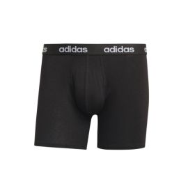 lacitesport.com - Adidas Linear Brief Boxer 2P - Boxer, Couleur: Noir, Taille: M