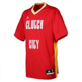 lacitesport.com - Adidas Houston Rockets Clutch City T-shirt de basket Homme, Taille: S