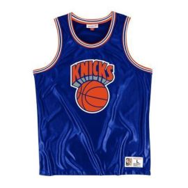 lacitesport.com - Mitchell&Ness NBA Dazzle New York Knicks Maillot de basket Adulte, Taille: XS