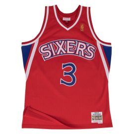 lacitesport.com - Mitchell&Ness NBA Allen Iverson Philadelphia 76ers Swingman Maillot de basket Adulte, Taille: XL