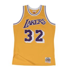 lacitesport.com - Mitchell&Ness NBA Magic Johnson Los Angeles Lakers Swingman 8485 Maillot de basket Adulte, Taille: S