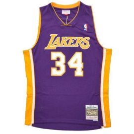 lacitesport.com - Mitchell & Ness Shaquille O'Neal Los Angeles Lakers Swingman Maillot de basket Adulte, Taille: S