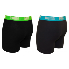 lacitesport.com - Puma Basic Printed 2P - Boxer, Couleur: Noir, Taille: 9/10 ans