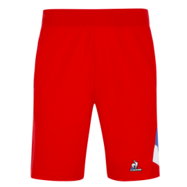 lacitesport.com - Le Coq Sportif Tricolore Slim N°1 Short Homme, Couleur: Rouge, Taille: XS