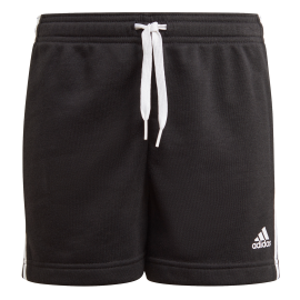 lacitesport.com - Adidas 3Stripes Short Enfant, Couleur: Noir, Taille: 5/6 ans