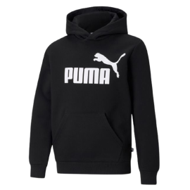 lacitesport.com - Puma Essentials Logo Fleece Sweat Enfant, Couleur: Noir, Taille: 5/6 ans