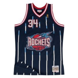 lacitesport.com - Mitchell&Ness NBA Hakeem Olajuwon Houston Rockets Swingman Maillot de basket Adulte, Taille: S