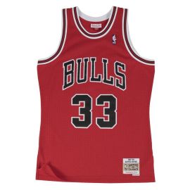 lacitesport.com - Mitchell&Ness Scottie Pippen Chicago Bulls Swingman Maillot de basket Adulte, Taille: S