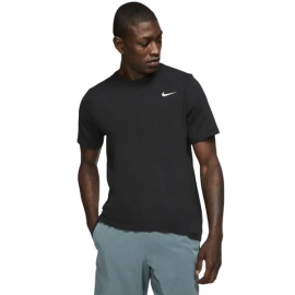 lacitesport.com - Nike Crew Solid T-shirt Homme, Couleur: Noir, Taille: L