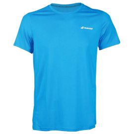 lacitesport.com - Babolat Core Flag T-shirt de tennis Enfant, Couleur: Bleu, Taille: 8/10 ans