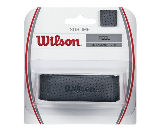 lacitesport.com - Wilson Sublime Grip de badminton, Couleur: Noir