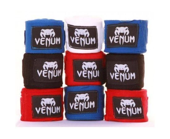 lacitesport.com - Venum Bandes de boxe, Couleur: Rouge, Taille: 400cm