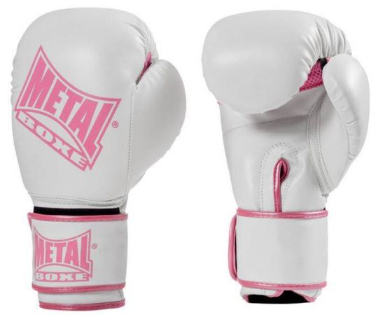 lacitesport.com - Metal Boxe Entraînement Blanc Gants de boxe Adulte, Taille: 10oz