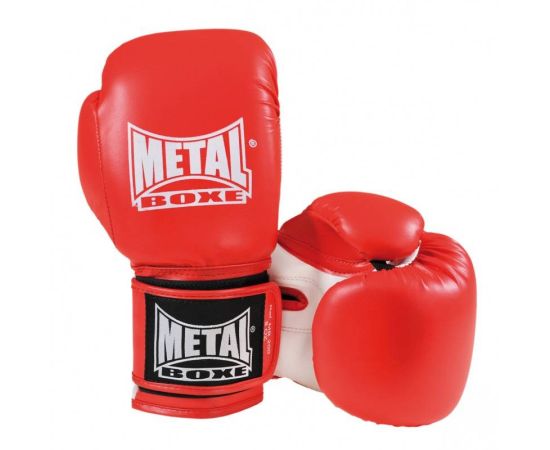 lacitesport.com - Metal Boxe Entraînement Gants de boxe Adulte, Couleur: Rouge, Taille: 8oz