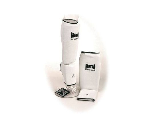 lacitesport.com - Metal Boxe Coton Elast. Protège Tibia-pied, Taille: L