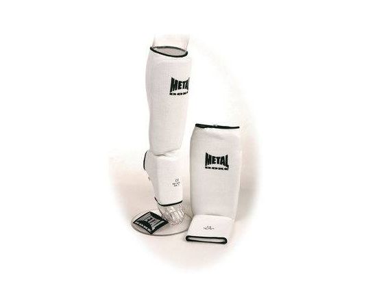 lacitesport.com - Metal Boxe Coton Elast. Protège Tibia-pied, Taille: M