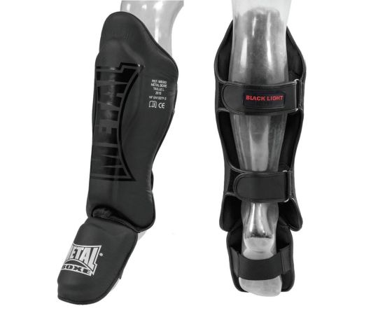 lacitesport.com - Metal Boxe Protège Tibia-pied Anatomique, Taille: S