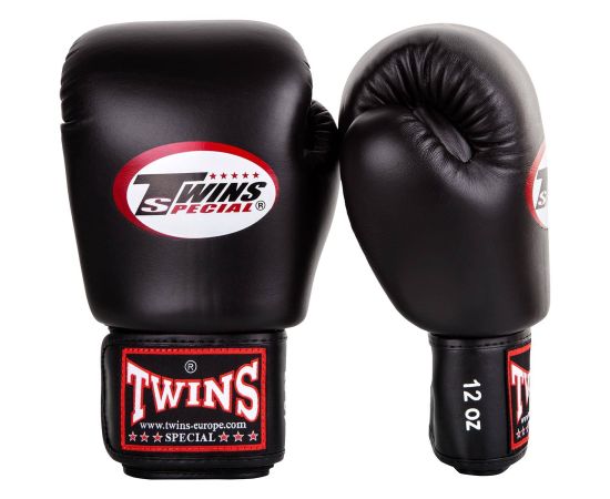 lacitesport.com - Twins BGVL Gants de boxe Adulte, Couleur: Noir, Taille: 10oz