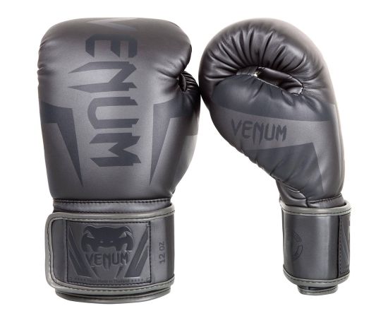 lacitesport.com - Venum Elite Gants de boxe Adulte, Couleur: Gris, Taille: 10oz