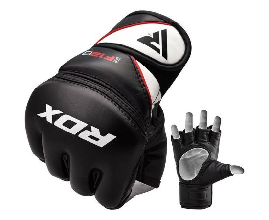 lacitesport.com - RDX F12 Gants de MMA Adulte, Couleur: Noir, Taille: XL