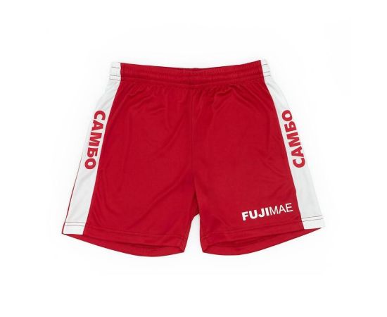 lacitesport.com - Fuji Mae - Short de sambo, Couleur: Rouge, Taille: L