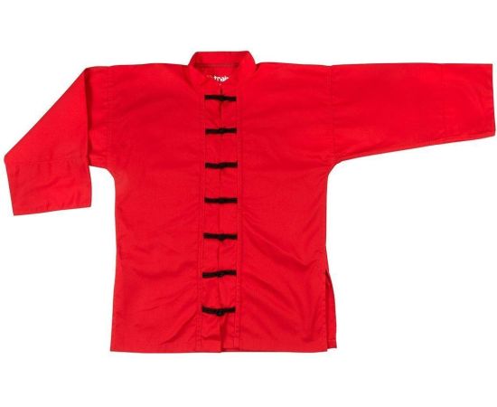 lacitesport.com - Fuji Mae Veste de Kung Fu, Couleur: Rouge, Taille: 160cm