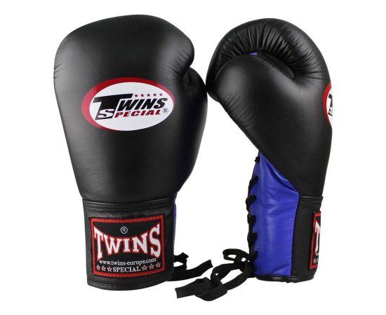 lacitesport.com - Twins BGLL1 Gants de boxe Adulte, Couleur: Bleu, Taille: 12oz
