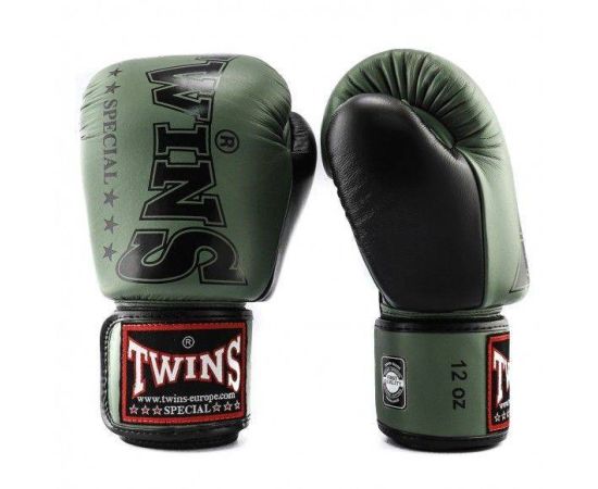 lacitesport.com - Twins BGVL8 Gants de boxe Adulte, Couleur: Vert, Taille: 12oz