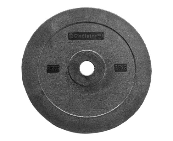 lacitesport.com - Gladiatorfit 2.5kg Disque technique avec alésage 51mm