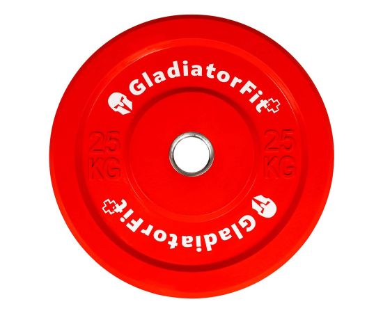lacitesport.com - GladiatorFit 5 à 25kg Disque olympique, Poids: 25kg