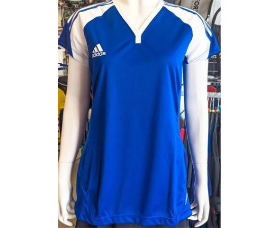 lacitesport.com - Adidas Classic Maillot de volley Femme, Couleur: Bleu, Taille: L