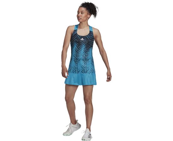 lacitesport.com - Adidas Primeblue Robe de tennis Femme, Couleur: Bleu, Taille: M