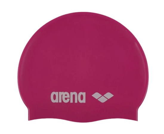 lacitesport.com - Arena Classic Silicone Bonnet de bain, Couleur: Fuchsia, Taille: JR