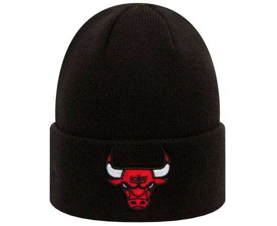 lacitesport.com - New Era Chicago Bulls Cuff - Bonnet, Couleur: Noir, Taille: OSFM
