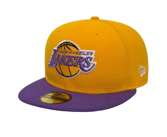 lacitesport.com - New Era Los Angeles Lakers NBA Basic - Casquette, Couleur: Jaune