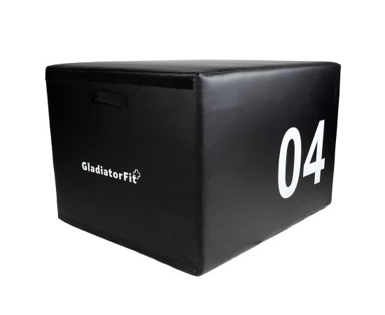 lacitesport.com - Gladiatorfit Plyobox / box de saut en mousse empilable, Taille: 60 cm