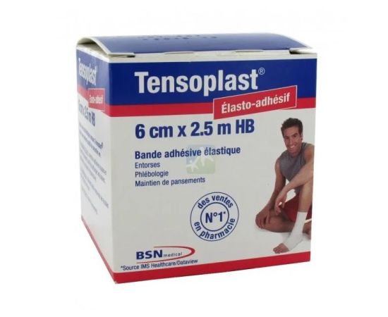 lacitesport.com - BSN Medical Tensoplast 6cm x 2.5m - Bande adhésive élastique